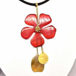 collier hibiscus