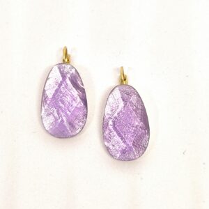 dormeuse goutte lavender