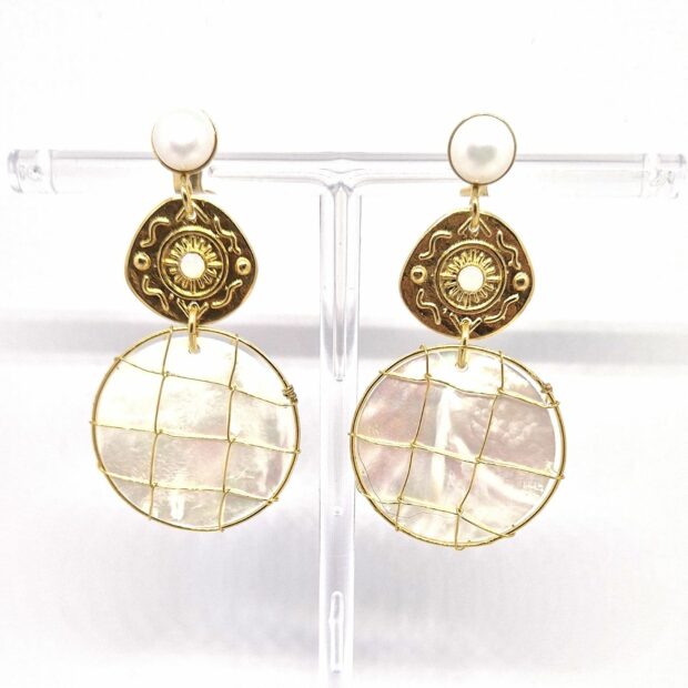 Grandes Boucles d’Oreilles Kimberley (Copie) - grande puce kimberley