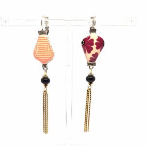 bo etincelle long rouge