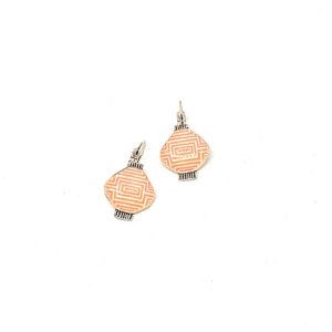 Petites Boucles d’Oreilles Etincelle Rouge (Copie) - bo etincelle orange