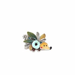 broche mini bleu