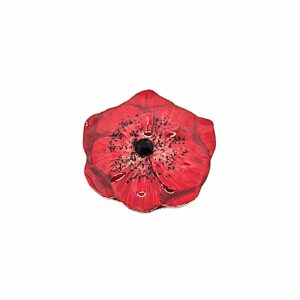 broche coquelicot