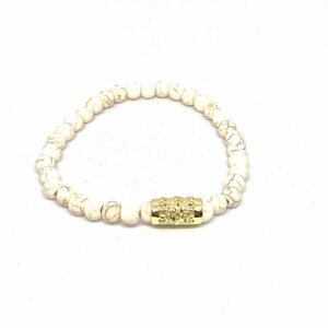 brac doré howlite