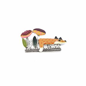 broche fox