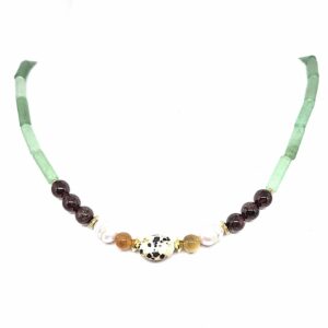 collier amazo jaspe