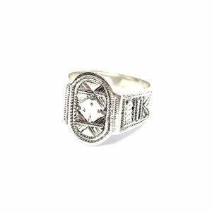 Bague Large Touareg Argent (Copie) - bag chevalière ovale