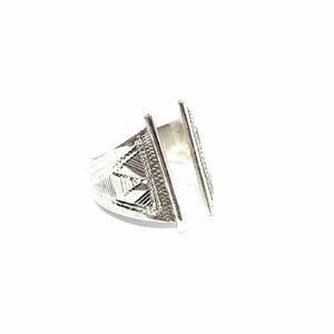 Bague Large Touareg Argent (Copie) - bag ouverte baton