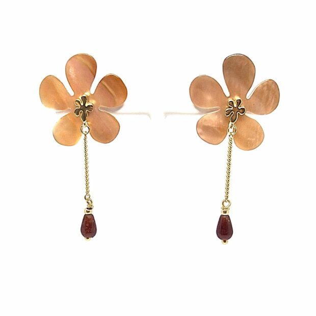 Grande Boucles d’Oreilles Belle de Nuit (Copie) - bo belle de nuit