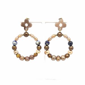 Petites Boucles d&rsquo;Oreilles Montmartre (Copie) - bo cercle monmartre